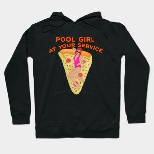 Pool Girl At Your Service Hoodie